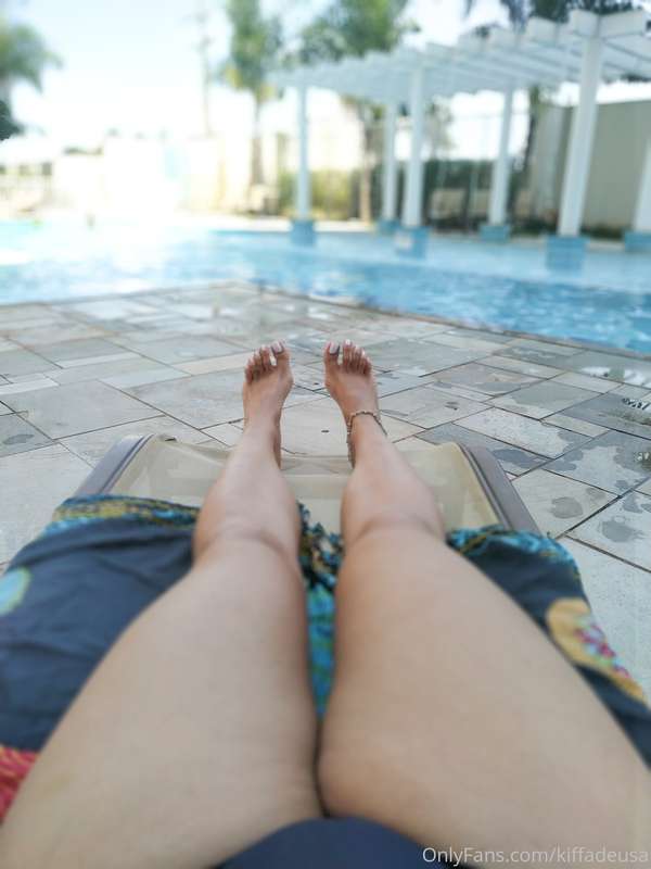 Pool day... Enjoy the view