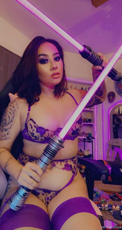 Okay but double purple sabers? 💖👏🏻 Yes pls 2