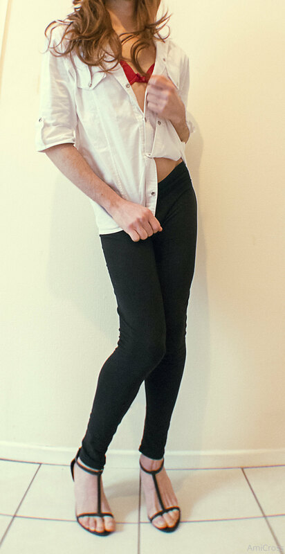 Black/White/Red Photo Shoot part 1.
When I was super thin an.. 7