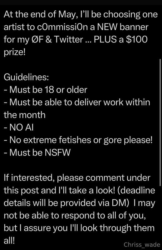 I’m doing an event this month of may! I’ll also be recreatin.. 2