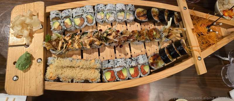 We enjoyed a lovely spring hike followed by sushi at our fav.. 4
