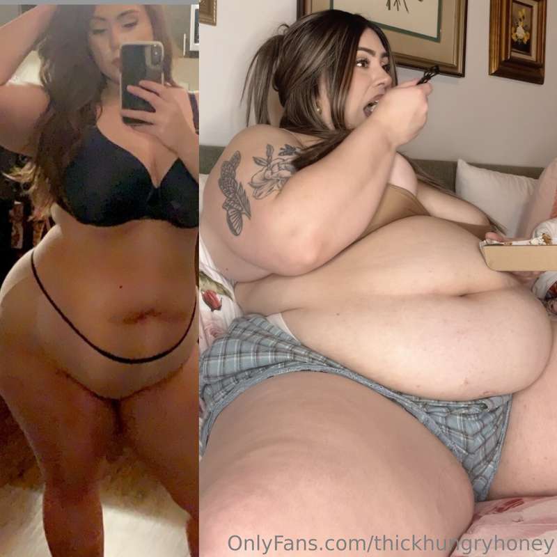 Little miss ruined her body to be a fat fucking pig 💖🐽 2