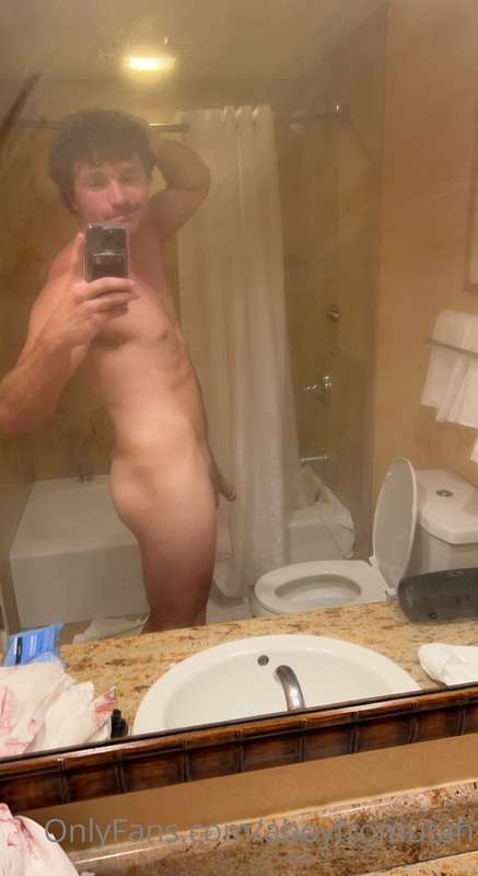 “How the fuck am I gonna jerk off with you in here all week”..