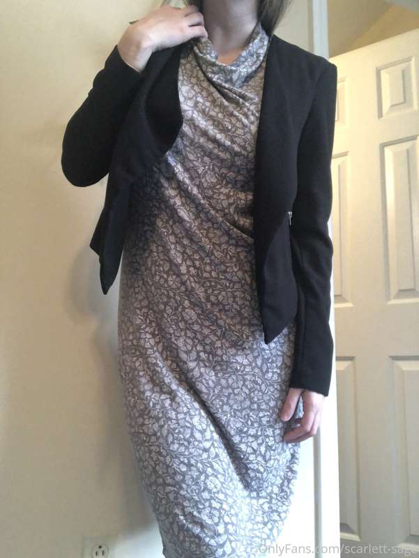Ready for my interview- would you hire me? (2 photos)