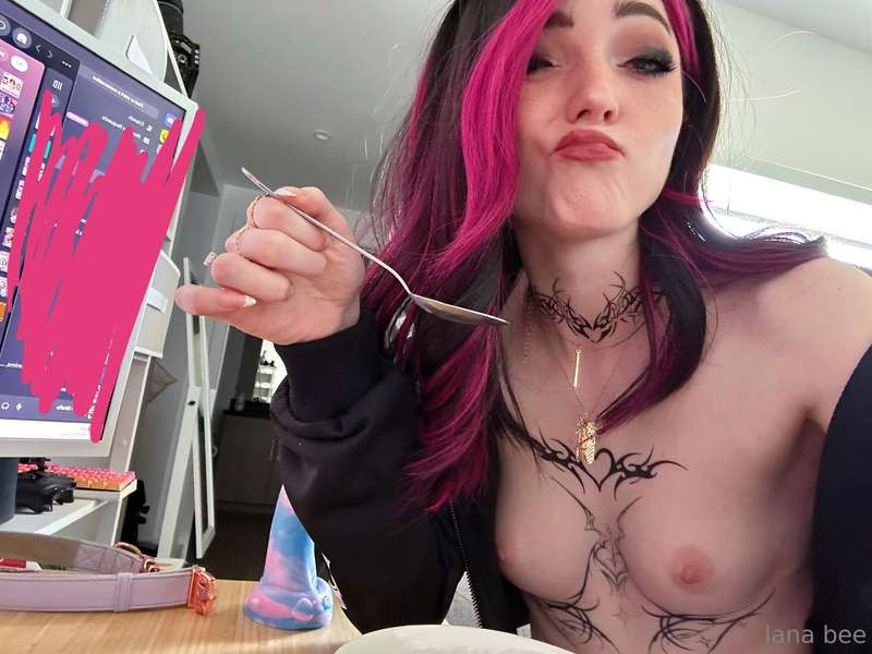 Snack breaks during filming lol 1