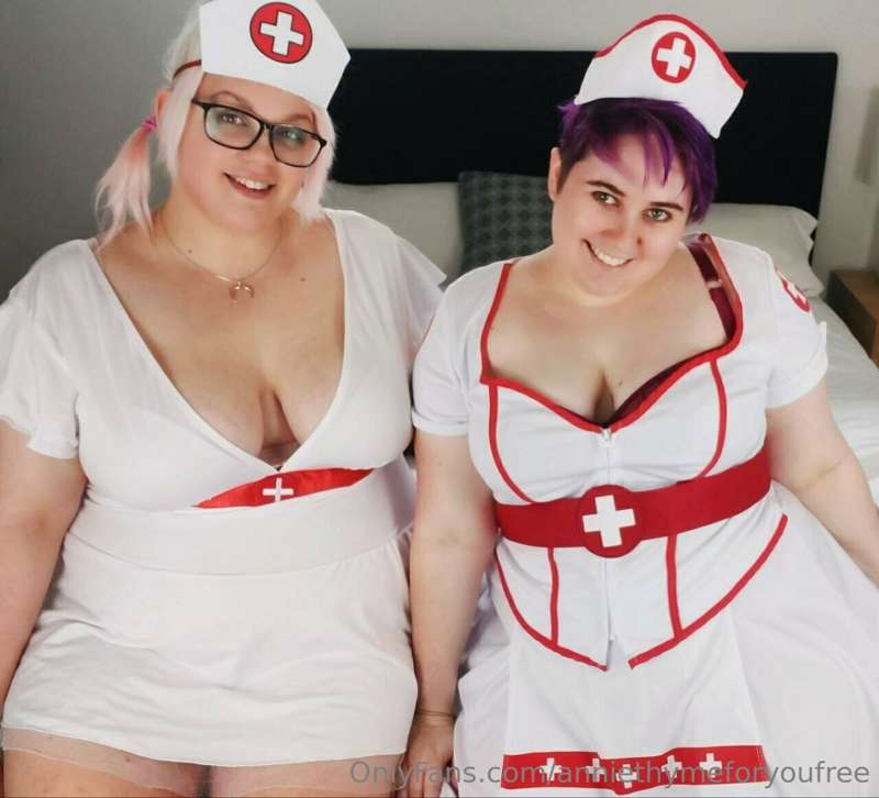**JOI - Nurse Roleplay - Girl/Girl - Facial Finish**

*Doubl..