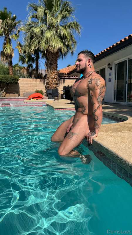 Me at the pool being a fool 😂 19