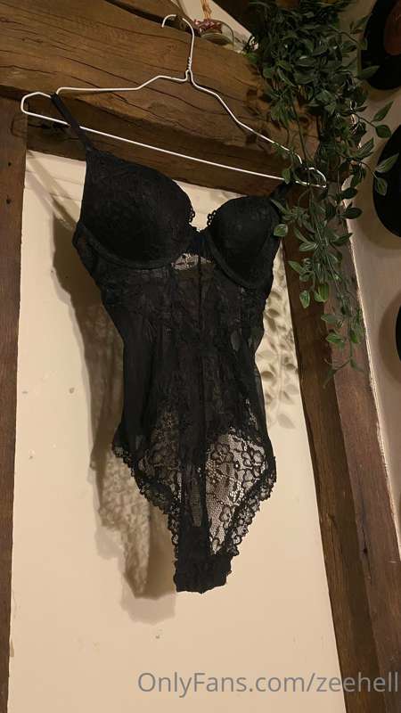 just took a 10 photo set wearing this lace bodysuit!! i'll p..