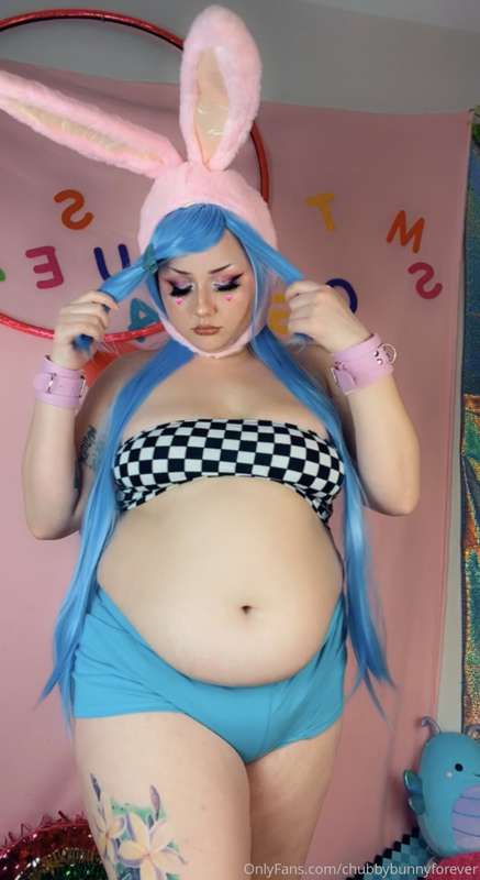 💖 Soft Chubby Bunny Belly Love 💖 do you like how cute and ch..