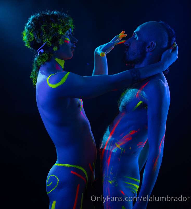 photoshoot. neon lighting.   models: @eduell and me   photog.. 5