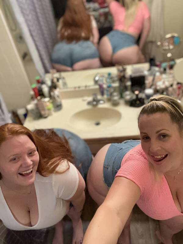 Me and my sexy big booty friend Julie Ginger looking sexy in..