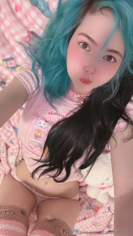 Bedtime, nya~! Join me in my cozy cute blankets, you look li..
