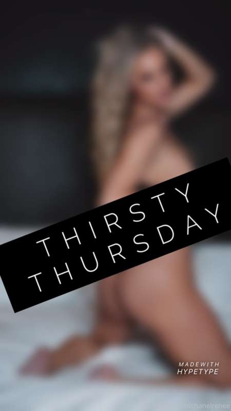 CHECK YOUR DM FOR THIS WEEK’S THIRSTY THURSDAY AND STAY TUNE..