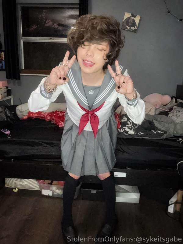 Haii 🫡 Sempaii 🙇 Japanese femboi 🇯🇵 Pics :3  37