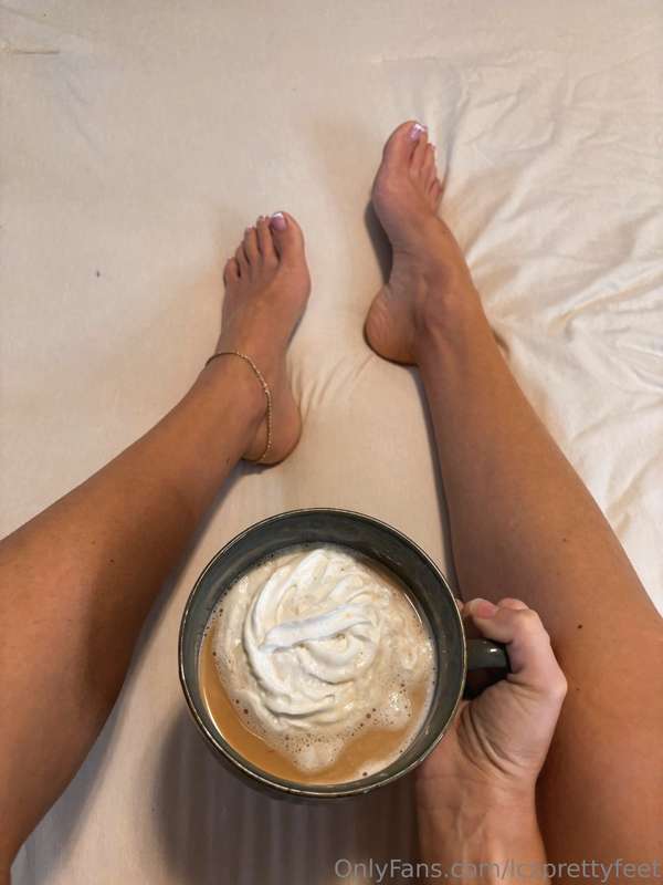 Come sip your morning coffee with me and rub these feet and .. 3