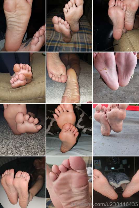 So many angles… but one obsession 👣💦Soft, wrinkled, and alwa..