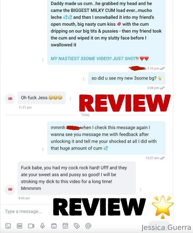 ## ***REVIEW*** 🌟 Woke up to a hottt review of my newest 3so..