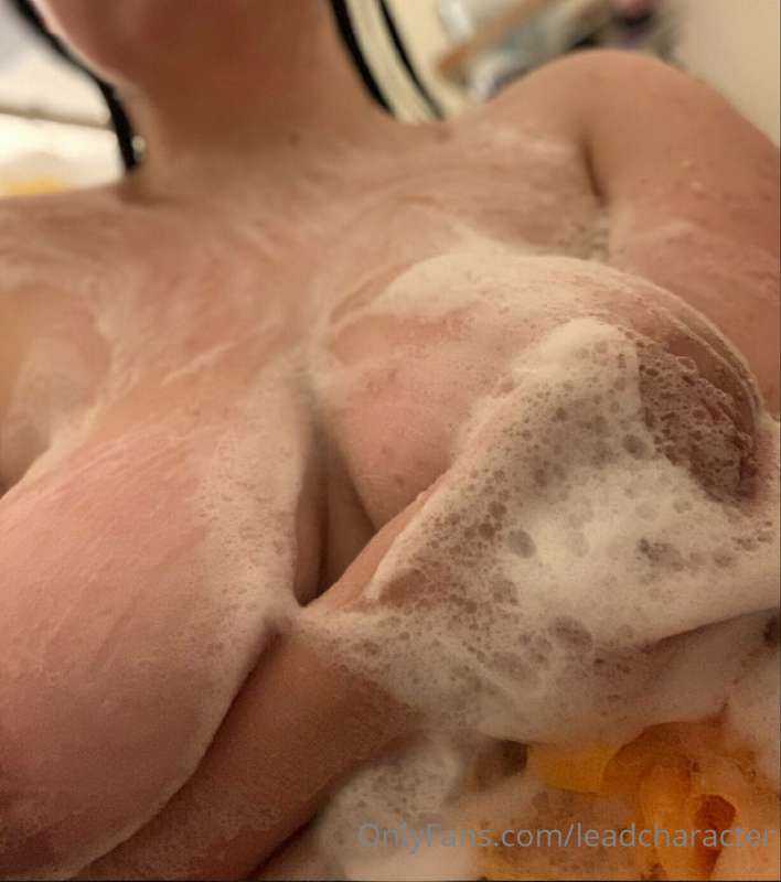 Sudsy girl 🧼