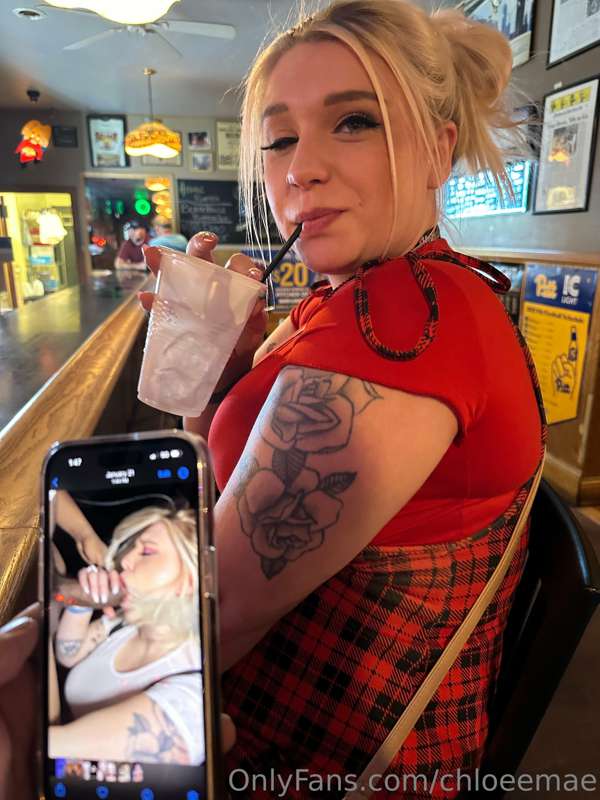 Hubby and I went looking for some fun at the vanilla bar.  N.. 9