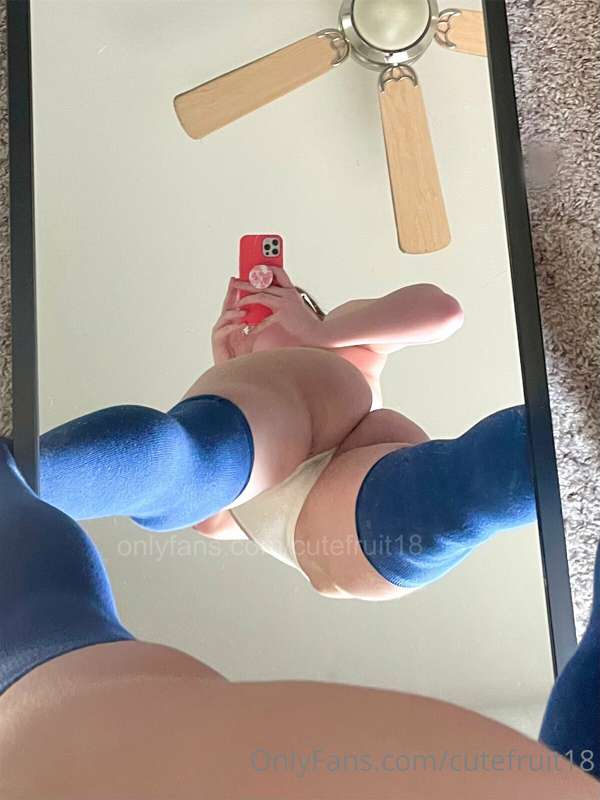 does my ass look good from down there?