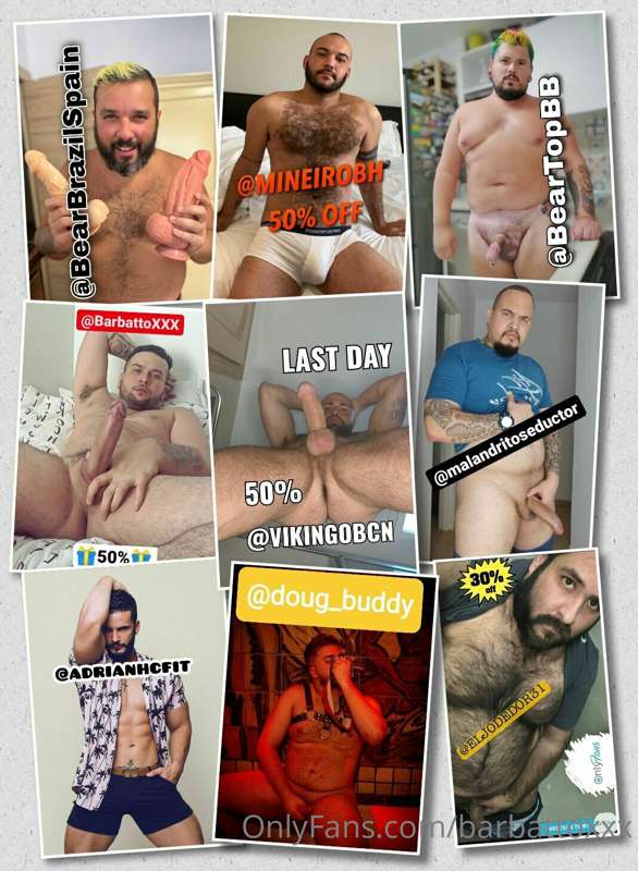 #ad 🔥 FOLLOW THE HOTTEST FURRY AND BEARS GUYS OF ONLYFANS

🔥..