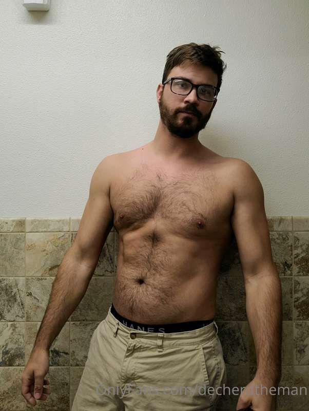 Taking nudes on company time. 2