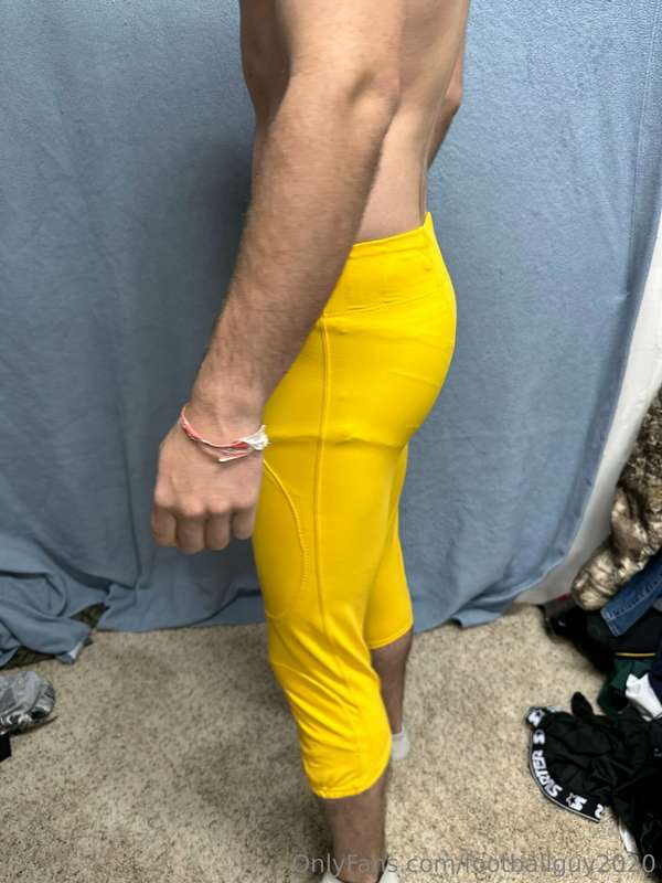 More of the private in football pants! 35
