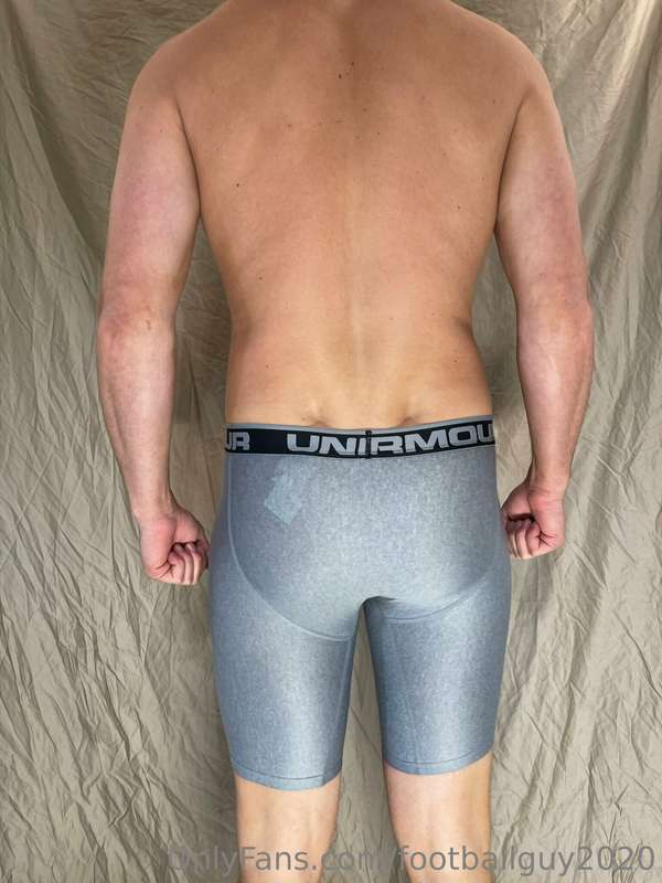 The sexy corporal in tight undies showing off his amazing as.. 8