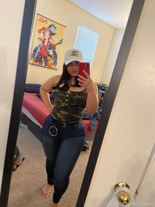 What do you think about me in jeans, Daddy? I need more huh?..