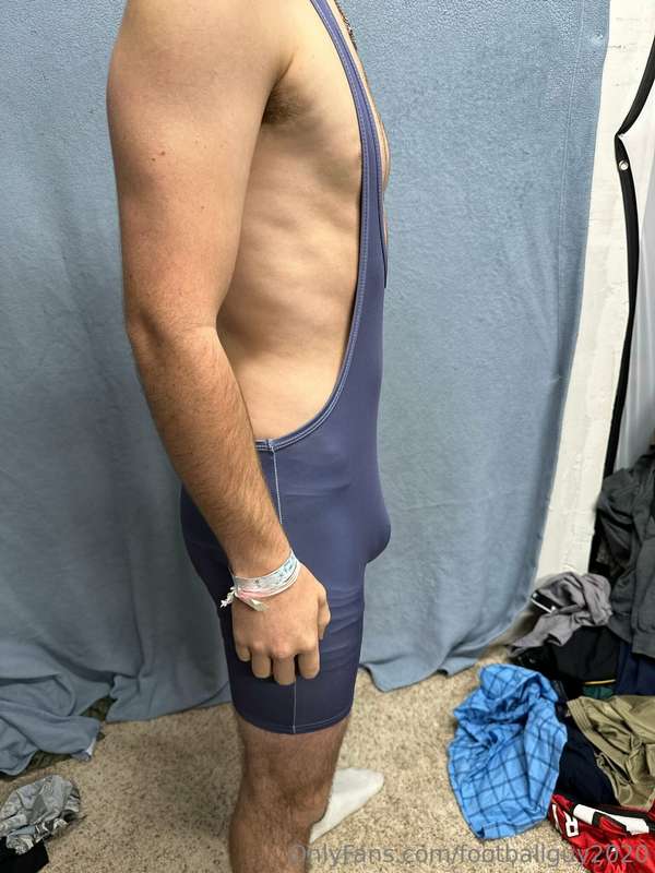 Wrestling singlet wearing private! 34