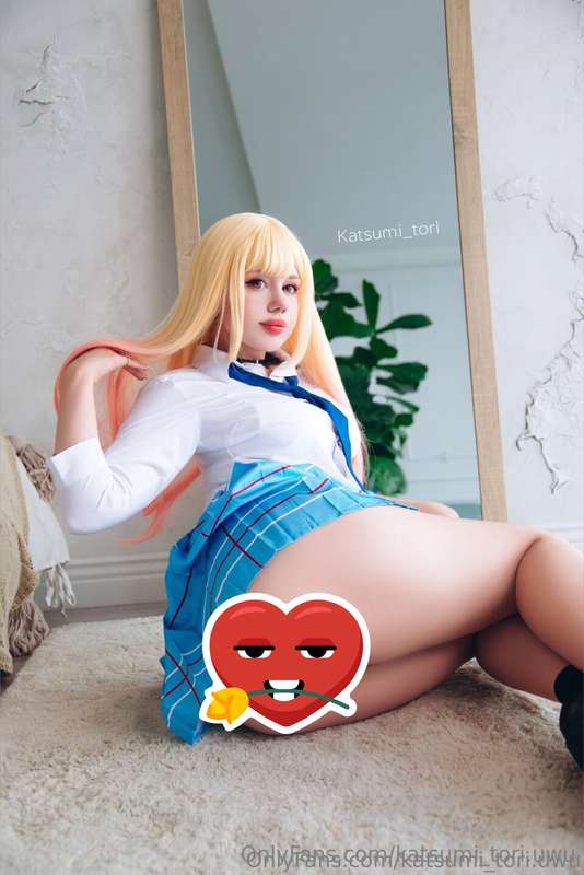 Even a cosplay star like Marin Kitagawa needs a break someti..