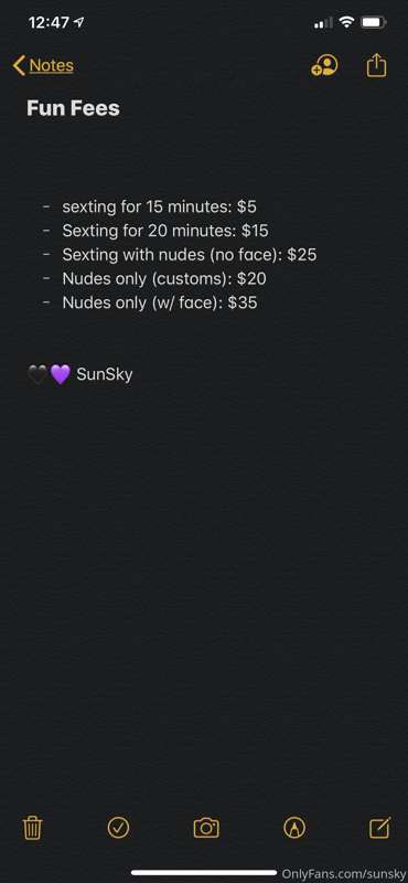 New DM prices!