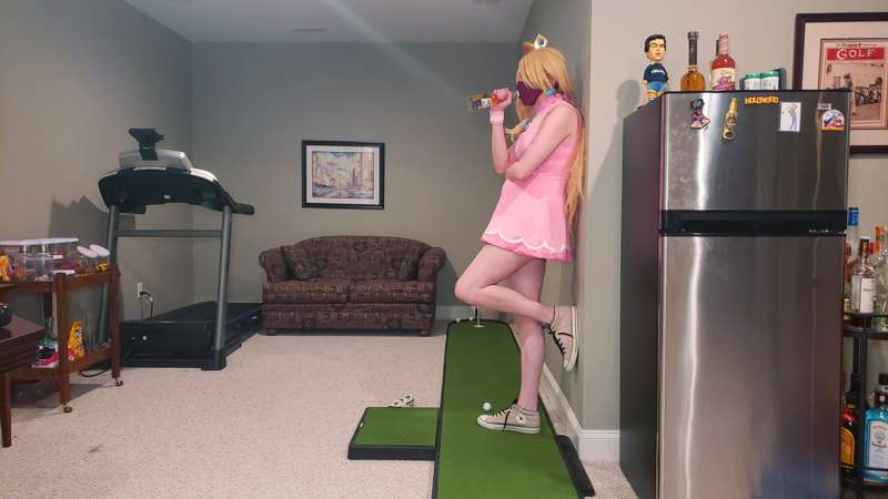 And here's slutty Tennis Peach! I always love out-of-charact.. 24