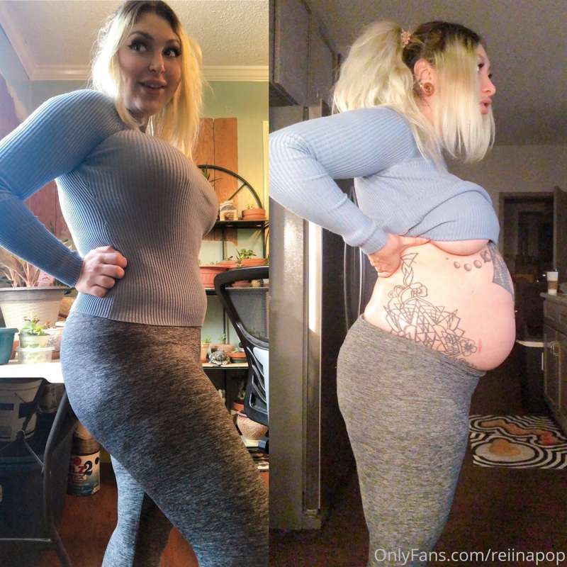 Before/after big stuffing with Amy!! I had everything pictur.. 2