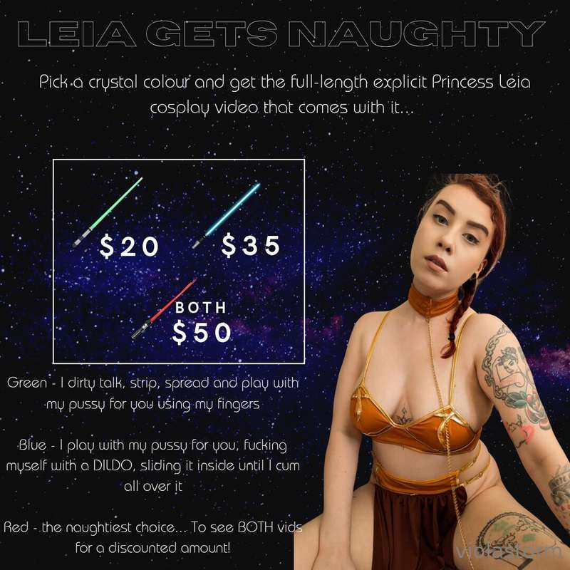 It's Star Wars Day 😈 help me Obi-Wan... and use me instead 😉..