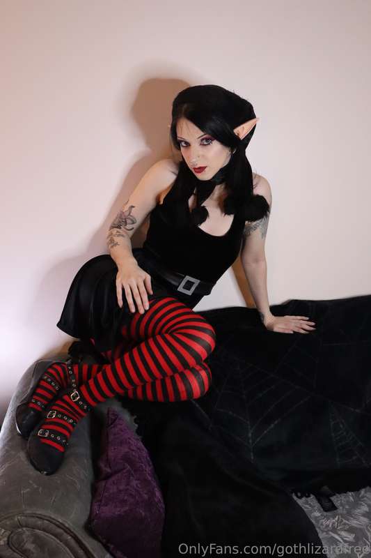 The Elf just wants to watch Christmas movies on the couch wi..