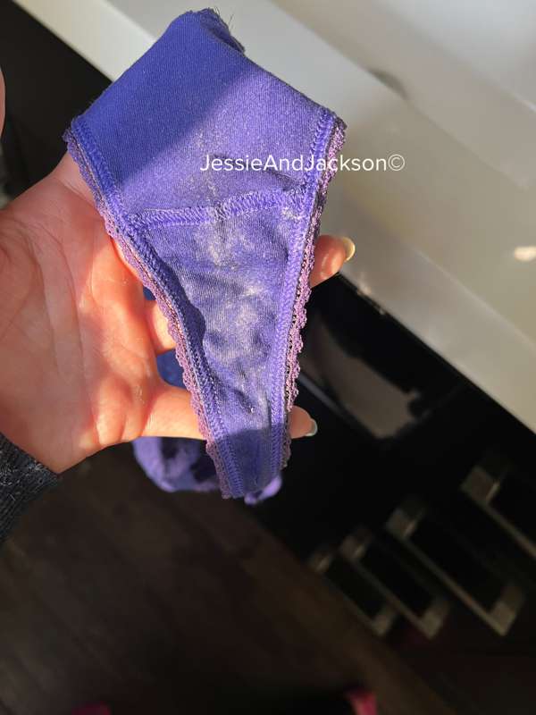 **For the dirty panty lovers**
My creampied panties from yes..