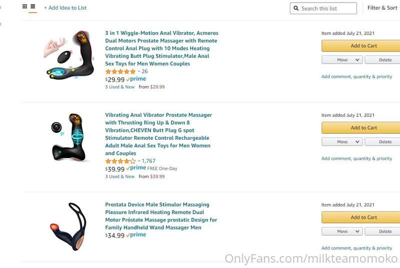 put some fun stuff on amazon :3 
https://www.amazon.com/hz/w..