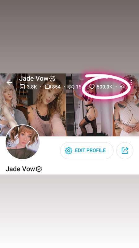 AHHHH i hit 500,000 likes on here!! 🥹  thank you sooooo much..
