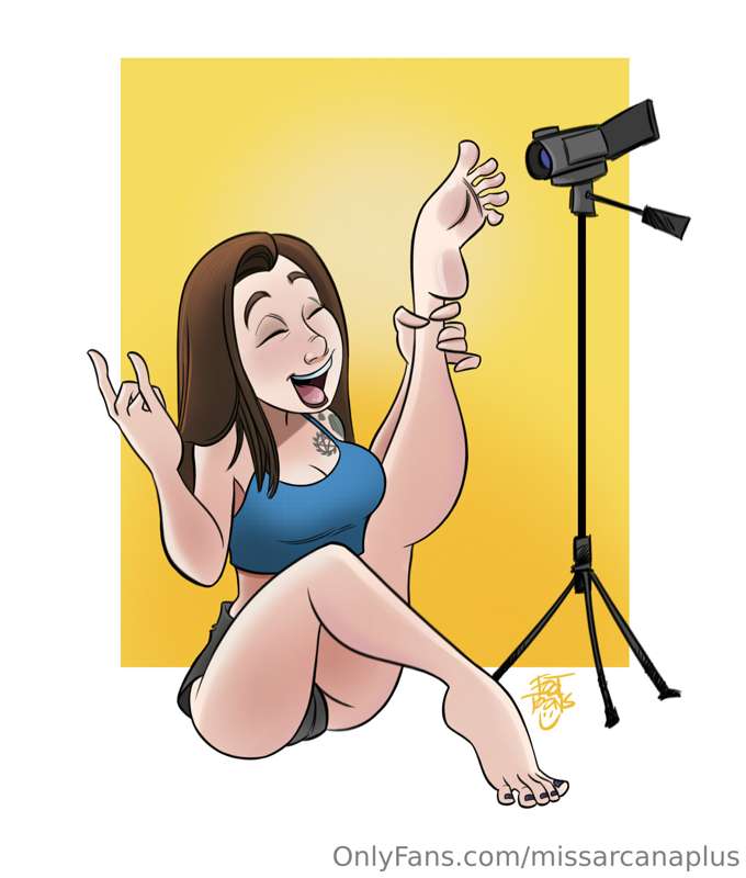 My buddy FootToons has been drawing me a TON lately and here..