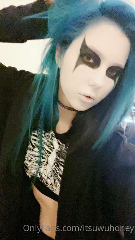 Corpse paint selfie set nobody asked for!~ 1