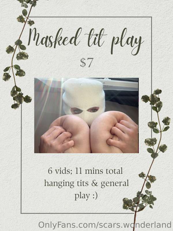 Tip this post to receive this PPV <3