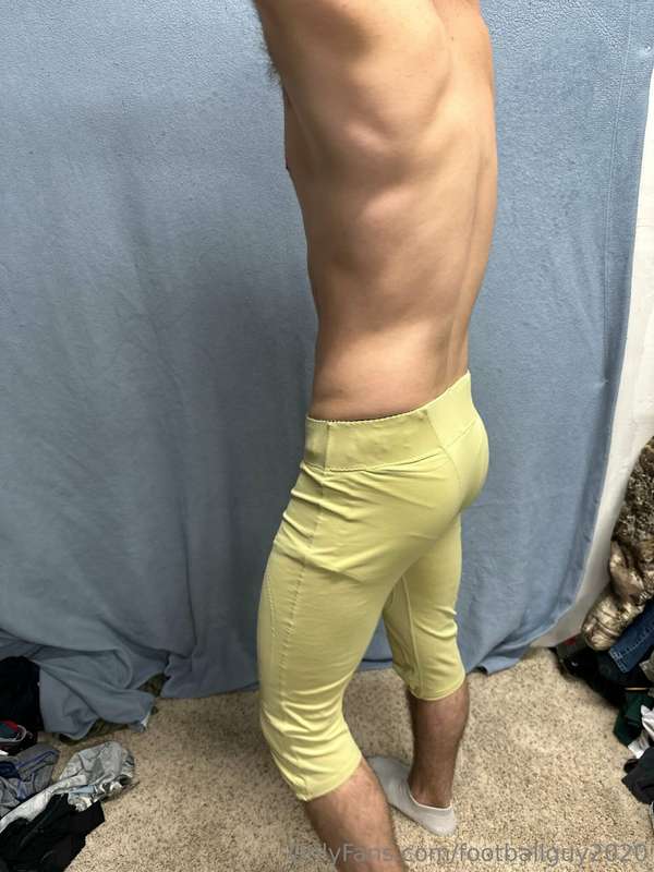 The new private in football gear and a wrestling singlet! 31
