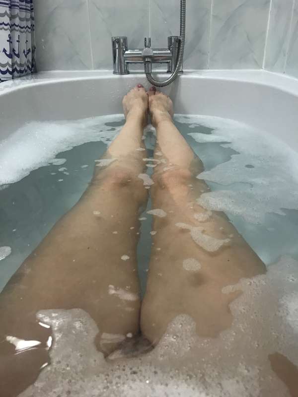 Loooooongest bath x #pics