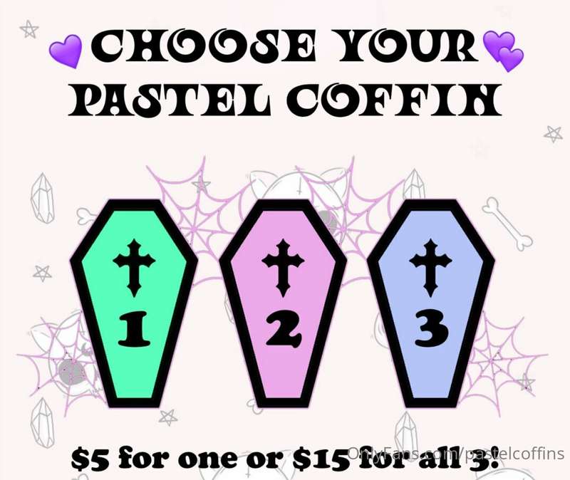 FIRST FAN TO TIP $15 GETS TO OPEN ALL 3 COFFINS⚰️💜