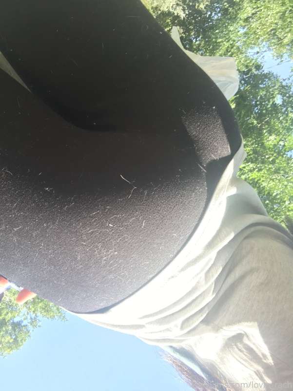 This morning walk booty pic