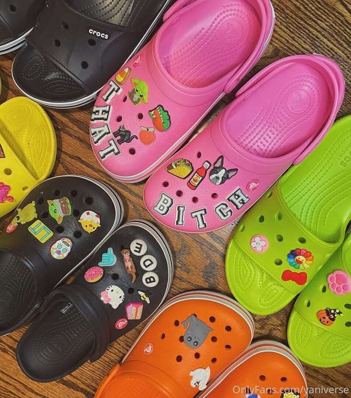 💖CROCS💖  As you may have noticed, I LOVE these fugly shoes s..