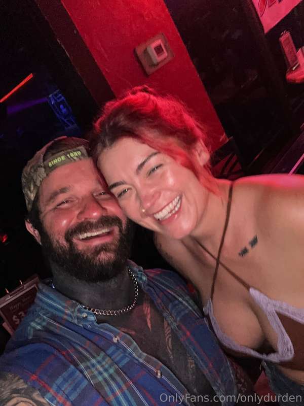 Date night at our favorite bar 🤠 🍻  @loverennxo 1