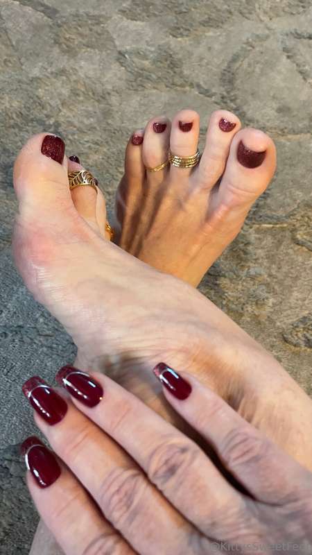 New mani-pedi—feeling flawless! What do you think? 5