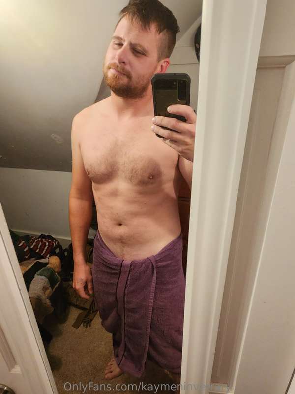 Took a shower this morning. Any guesses why?